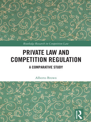 cover image of Private Law and Competition Regulation